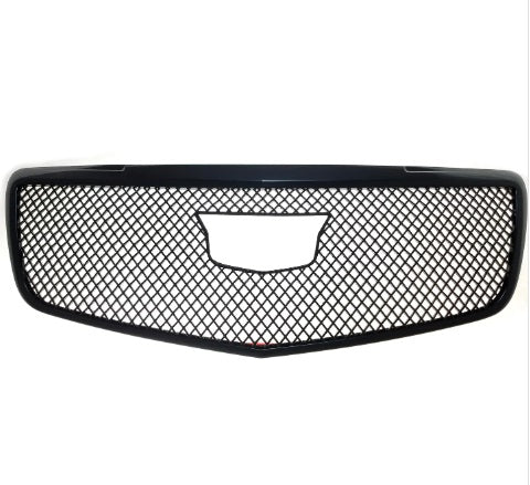 thumbnail interactive-video image 1 of Gloss Black Front Upper Grille For 2015-2019 Cadillac ATS - Direct Replacement (22879629 / 22879627) 1 of 3