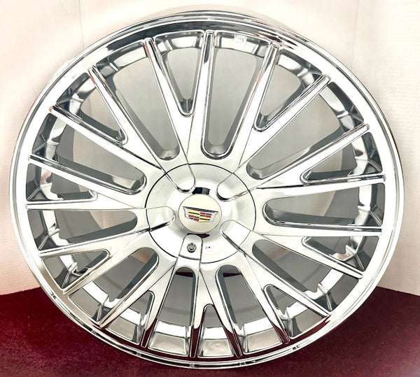 "CLASSIC" CHROME 20" X 8.5" SET OF 4 WHEELS CT6 CTS CT5 XTS XT4