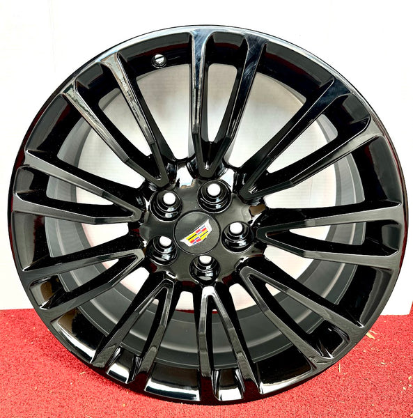 Cadillac CT6 PREMUIM FACTORY GLOSS BLACK 20" WHEELS FIT CTS XTS XT4 CT5 4765