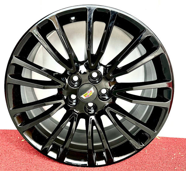 Cadillac CT6 PREMUIM FACTORY GLOSS BLACK 20" WHEELS FIT CTS XTS XT4 CT5 4765