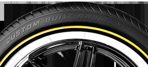 VOGUE TYRE 225 50 17 WHITE AND GOLD SET OF 4 TIRES