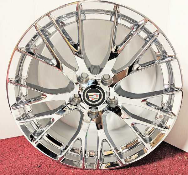 XLR XLR V CHROME PLATED PERFECT FIT 19" X 8.5" SET OF 4 WHEELS