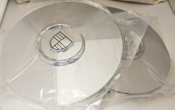 ESCALADE 17" AND 20" CHROME SHIELD EMBLEM CENTER CAPS SET OF 4