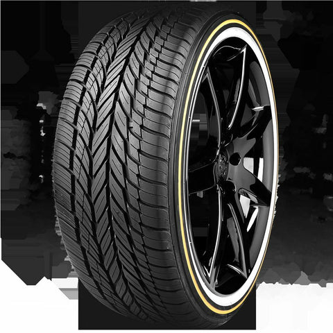 VOGUE TYRE 245 40 18 WHITE AND GOLD SET OF 4 TIRES