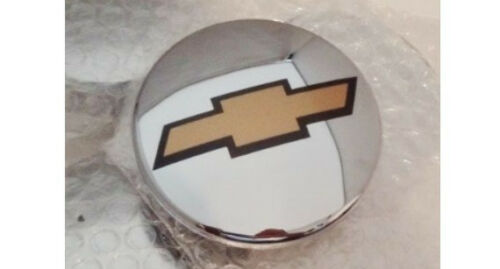 CHEVROLET 3" GOLD BOWTIE CENTER CAP FOR 20" AND 22" SET OF 4