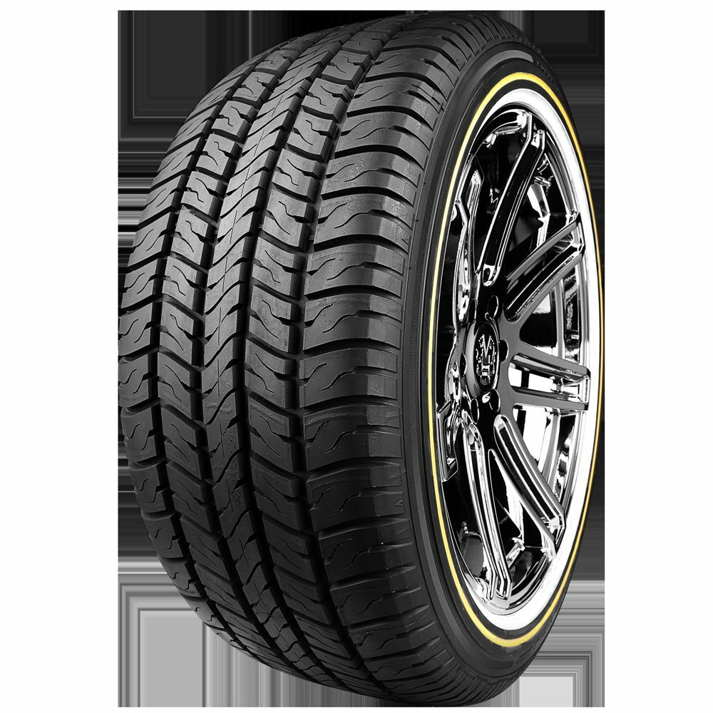 VOGUE TYRE 225 60 16 WHITE AND GOLD SET OF 2 TIRES – BiggDaddyCaddy