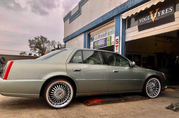CHROME DALLAS 20" X 8" SET OF 4 WHEELS