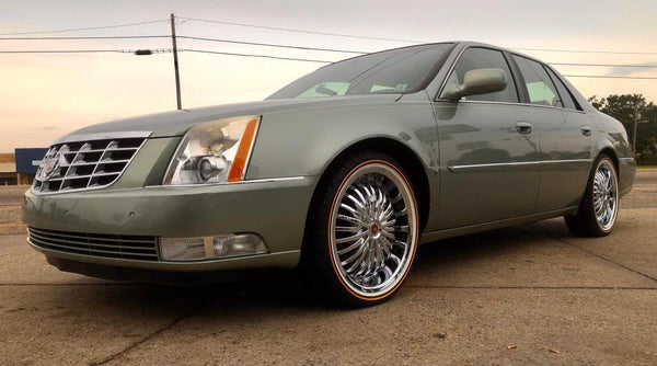 CHROME DALLAS 20" X 8" SET OF 4 WHEELS