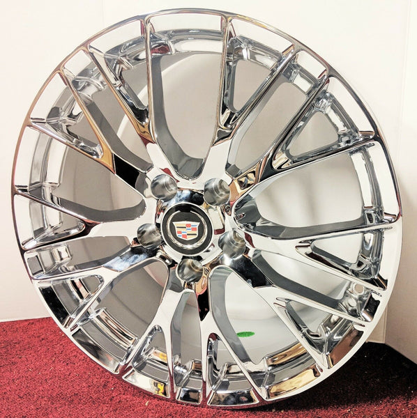 XLR XLR V CHROME PLATED PERFECT FIT 19" X 8.5" SET OF 4 WHEELS
