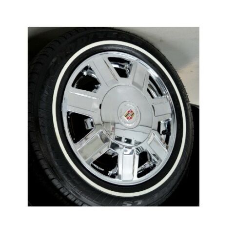 CADILLAC LIMO CHROME CENTER CAP 2008 THRU 2011 FACTORY GM SINGLE CAP