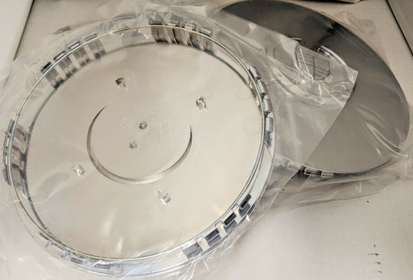 ESCALADE 17" AND 20" CHROME SHIELD EMBLEM CENTER CAPS SET OF 4