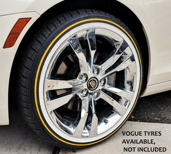 CADILLAC CHROME 18" X 8.5" OE SPEC SET OF 4 WHEELS