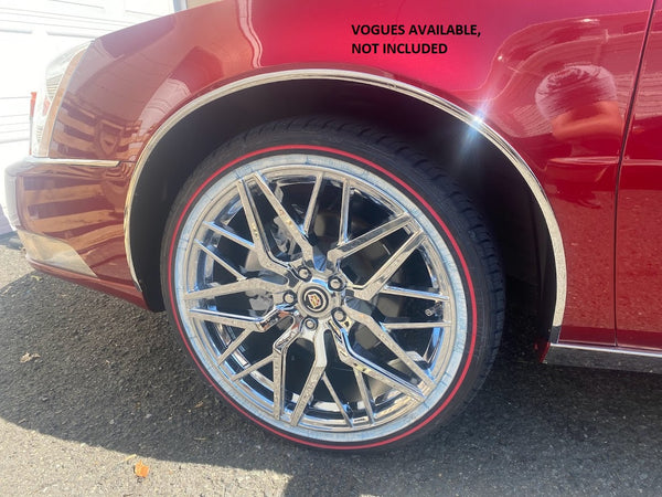 CHROME STACKED 20" X 8.5" SET OF 4 WHEELS XTS CT6 CTS CT5 5x120