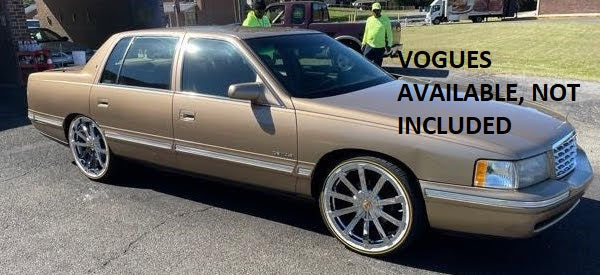 CHROME 18" X 8.5" FACTORY STYLE II SET OF 4 WHEELS 5x115 DTS DEVILLE STS CT4 ATS