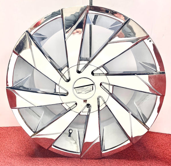 SLIDE CHROME 20" X 8.5" SET OF 4 WHEELS 5x120 CTS CT6 XTS XT4 CT5