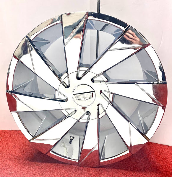 SLIDE CHROME 20" X 8.5" SET OF 4 WHEELS 5x120 CTS CT6 XTS XT4 CT5