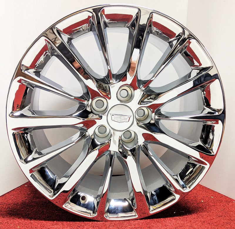XTS CTS CTS V CT6 CHROME 19" X 8.5" GENUINE FACTORY GM SET OF 4 WHEELS