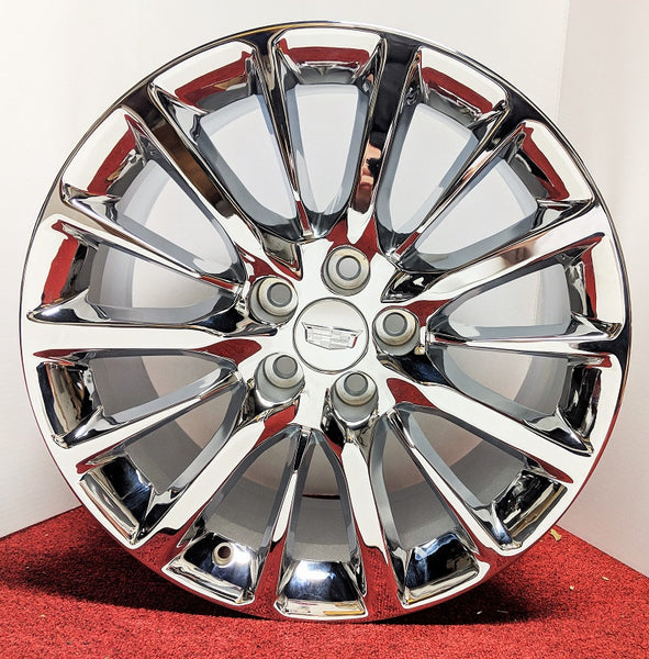 XTS CTS CTS V CT6 CHROME 19" X 8.5" GENUINE FACTORY GM SET OF 4 WHEELS