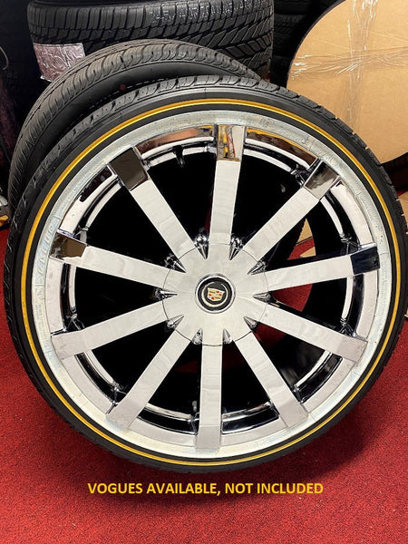 CHROME 18" X 8.5" FACTORY STYLE II SET OF 4 WHEELS 5x115 DTS DEVILLE STS CT4 ATS