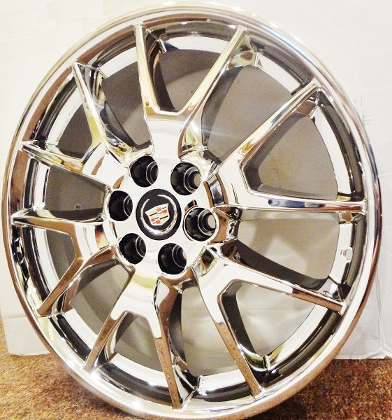 4 CADILLAC CHROME OE SPEC 20" SRX XT5 XT6 WHEELS