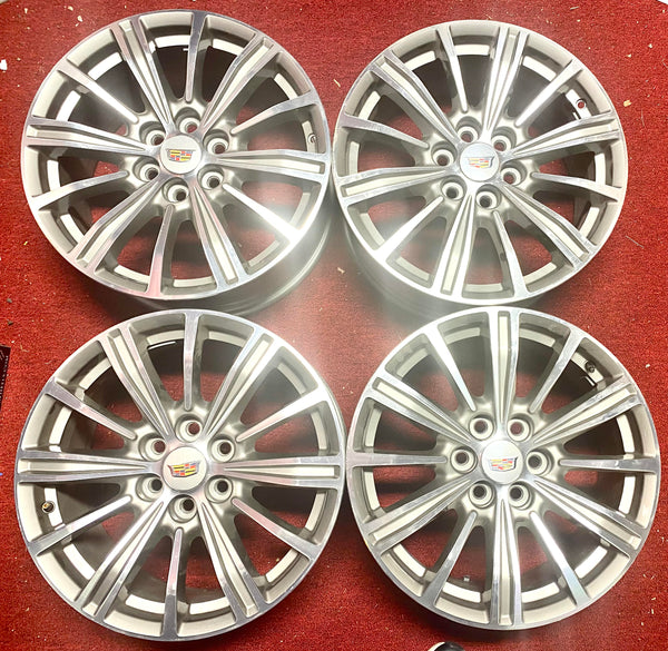 CADILLAC FACTORY GM XT5 MACHINED FACE SET OF 4 4798 22996318 XT6 SRX TAKE OFFS