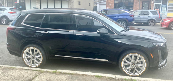 4 OE TRIPLE CHROME PLATED 20" X 8" WHEELS FIT CADILLAC XT5 XT6 SRX