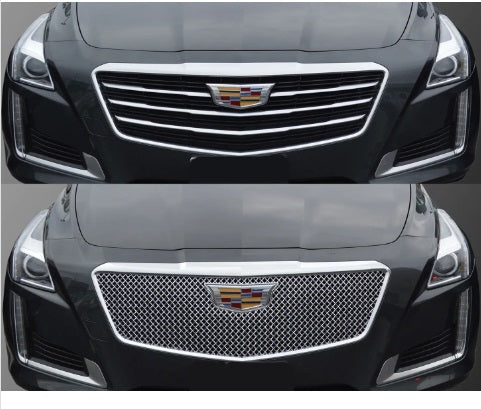 CADILLAC CTS CHROME PLATED Grille Overlay 2015 Thru 2019 ABS448