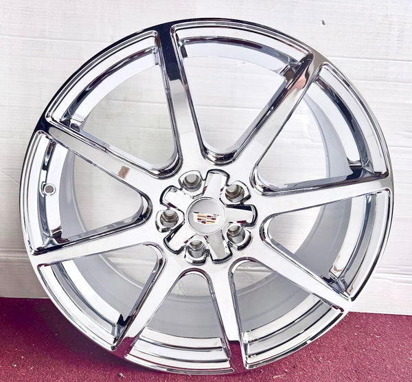 "APEX" CHROME 20" X 8.5" SET OF 4 WHEELS CT6 CTS CT5 XTS XT4