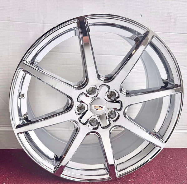 "APEX" CHROME 20" X 8.5" SET OF 4 WHEELS CT6 CTS CT5 XTS XT4