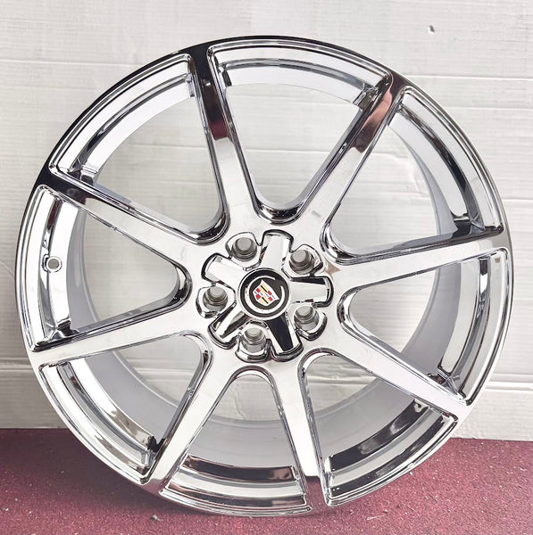 "APEX" CHROME 17" SET OF 4 WHEELS DTS DEVILLE ATS STS