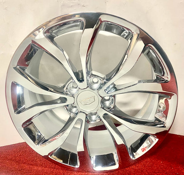 CADILLAC ATS 18" FACTORY TRIPLE CHROME PLATED WHEELS