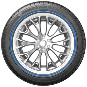 VOGUE TYRE 215 70 15 WHITE AND BLUE SET OF 4 TIRES