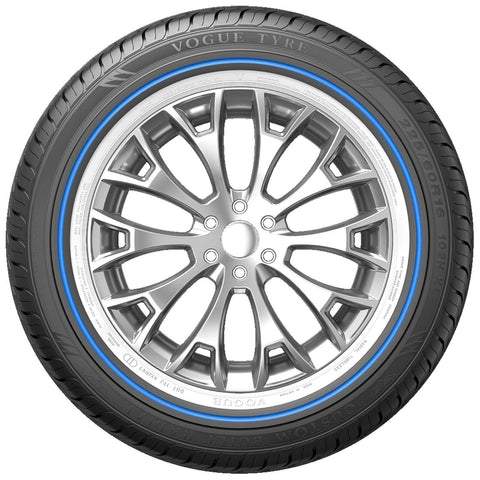 VOGUE TYRE LIMITED EDITION 245 45 19 BLUE AND WHITE SET OF 4 TIRES
