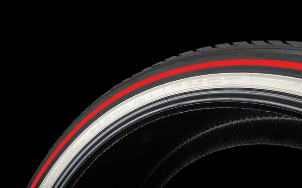 VOGUE TYRE LIMITED EDITION 245-45R19 RED AND WHITE SET OF 4 TIRES