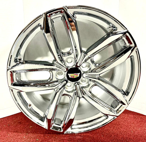 Cadillac XT4 PREMIUM FACTORY TRIPLE CHROME PLATED 20" WHEELS FIT CTS XTS CT6 CT5 4823