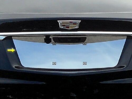 Cadillac XT5 POLISHED STAINLESS STEEL REAR LICENSE PLATE TRIM