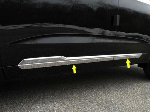 Cadillac XT6 STAINLESS STEEL ROCKER PANEL ACCENT TRIM EASY INSTALL