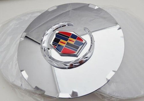 CTS 17" CHROME FACTORY STYLE EMBLEM 2008 AND 2009 ONLY SET OF 4