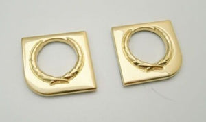 ESC 24K GOLD 2 PIECE DOOR LOCK TRIM 1992-2002