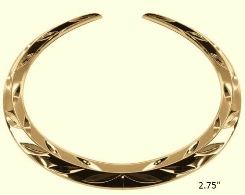 DEVILLE DTS DHS 24K GOLD REAR TRUNK WREATH 2002-2005