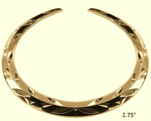 DEVILLE DTS DHS 24K GOLD REAR TRUNK WREATH 2002-2005