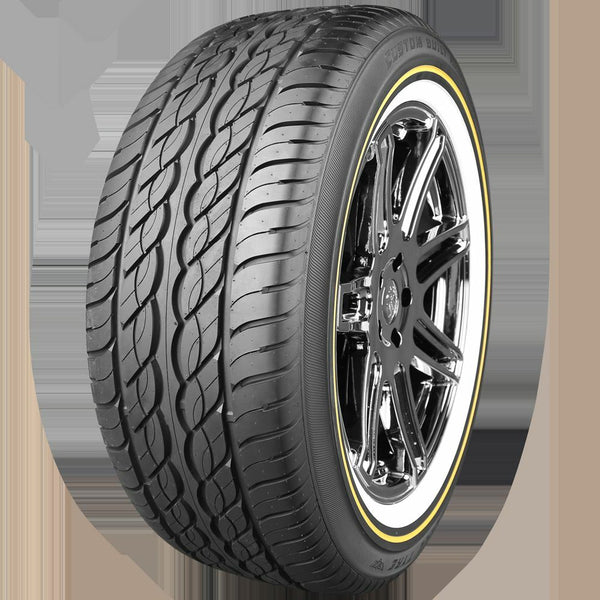 VOGUE TYRE 235 50 18 WHITE AND GOLD SET OF 2 TIRES
