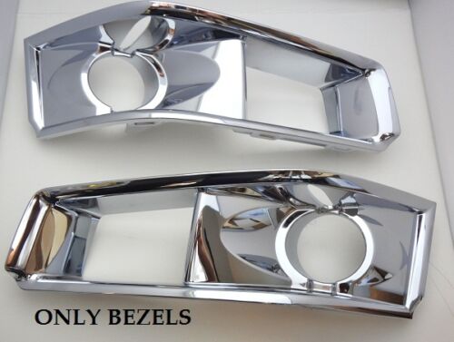 CTS Wagon Foglight Bezels Factory GM Chrome Left and Right 2010-2014