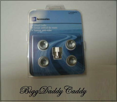 GM FACTORY ACCESSORY WHEEL LOCK SET 12MMX1.50 #12498073