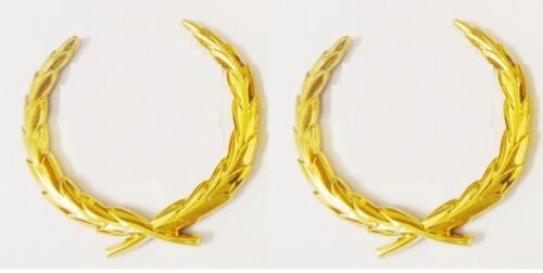 CADILLAC 24K GOLD OLD STYLE WREATH PAIR
