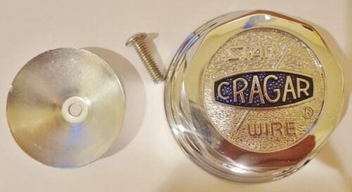 CRAGAR STAR WIRE CHROME SINGLE CENTER CAP