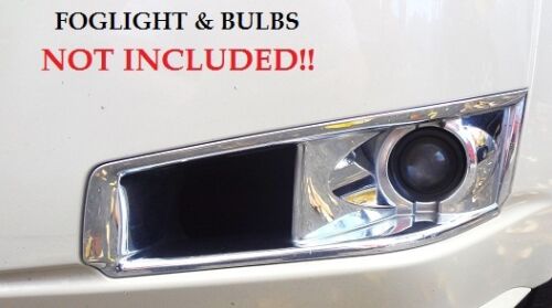 CTS Coupe Foglight Bezels Factory GM Chrome Left and Right 2010-2014