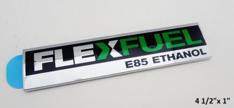 FLEXFUEL CHROME LARGE EMBLEM