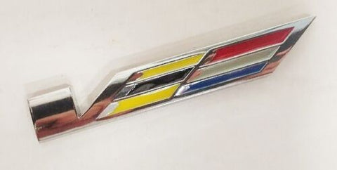 V SERIES STYLE METAL EMBLEM