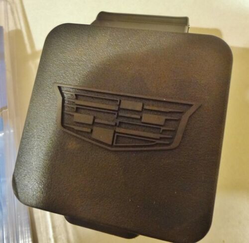 CADILLAC ESCALADE TRAILER TOW HITCH COVER W/ NEW STYLE CREST